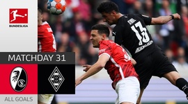 Bundesliga: SC Freiburg 3 - 3 Mönchengladbach (2021-2022)