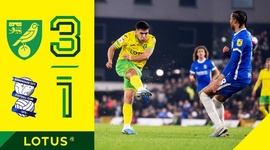 Championship: Norwich 3 - 1 Birmingham (2022-2023)