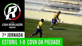 Liga Revelação: Estoril 1 - 0 Cova Piedade (2019-2020)