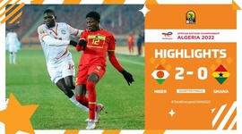 CHAN: Níger 2 - 0 Gana (2022)