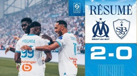Ligue 1: Marseille 2 - 0 Stade Brest (2023-2024)