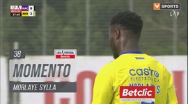 Liga Portugal Betclic: Nacional vs Arouca, Jogada Morlaye Sylla, 38' (2024-2025)