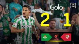 La Liga: Bétis vs Sevilla, Golo 2-1 Cucho (2024-2025)
