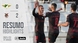 Liga Portugal Bwin: Moreirense 0 - 2 Santa Clara (2021-2022)