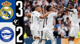 La Liga: Real Madrid 3 - 2 Alavés (2024-2025)
