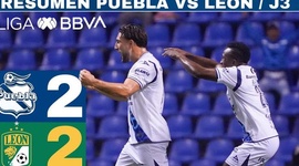 Liga MX: Puebla 2 - 2 Club León (2024-2025)
