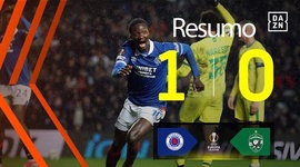 Liga Europa: Rangers 1 - 0 Ludogorets (2025-2026)