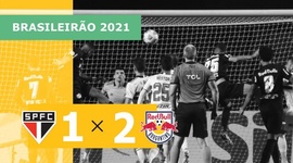 Brasileirão: São Paulo 1 - 2 RB Bragantino (2021)