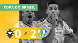 Copa do Brasil: Botafogo 0 - 2 América-MG (2022)