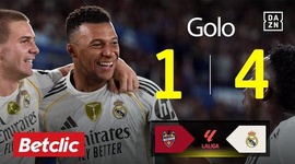 La Liga: Levante vs Real Madrid, Golo 1-4 Mbappé (2025-2026)