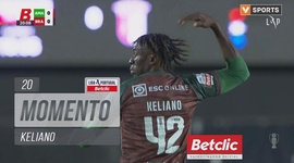 Liga Portugal Betclic: CF Estrela Amadora vs Sp. Braga, Jogada Keliano, 20' (2024-2025)