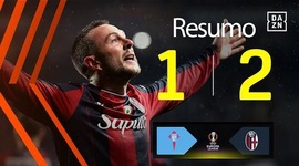 Liga Europa: Celta de Vigo 1 - 2 Bologna (2025-2026)