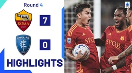 Serie A: Roma 7 - 0 Empoli (2023-2024)