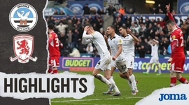 Championship: Swansea City 1 - 3 Middlesbrough (2022-2023)