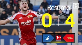 Bundesliga: 1899 Hoffenheim 0 - 4 Union Berlin (2024-2025)