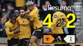 Premier League: Wolves 4 - 2 Tottenham (2024-2025)