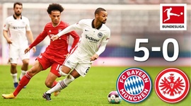 Bundesliga: Bayern München 5 - 0 Frankfurt (2020-2021)