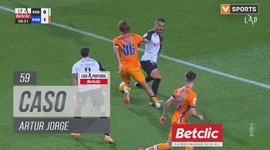 Liga Portugal Betclic: Farense vs FC Porto, Cartão Amarelo Artur Jorge, 59' (2024-2025)