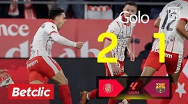 La Liga: Girona vs Barcelona, Golo 2-1 Beltran (2025-2026)