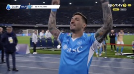 Serie A: Napoli vs Milan, Golo 1-0 M. Politano (2024-2025)