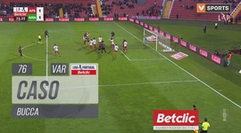 Liga Portugal Betclic: AVS SAD vs CF Estrela Amadora, Caso Bucca (VAR), 76' (2024-2025)
