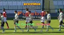 Segunda Liga: Sp. Covilhã 1 - 0 Oriental (2015-2016)