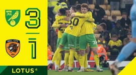 Championship: Norwich 3 - 1 Hull City (2022-2023)