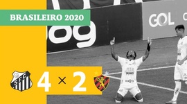 Brasileirão: Santos 4 - 2 Sport (2020)