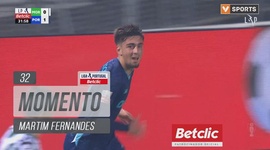 Liga Portugal Betclic: Moreirense vs FC Porto, Jogada Martim Fernandes, 32' (2024-2025)