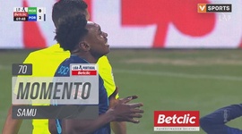 Liga Portugal Betclic: Moreirense vs FC Porto, Jogada Samu, 70' (2024-2025)