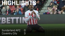 Championship: Sunderland 0 - 3 Coventry (2023-2024)
