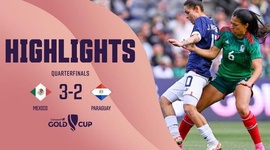 Gold Cup Feminina: México FM 3 - 2 Paraguai FM (2024)