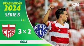 Série B: CRB 3 - 2 Paysandu (2024)