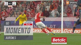 Liga Portugal Betclic: Benfica vs Moreirense, Jogada Aursnes, 60' (2024-2025)