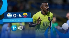 Sudamericano Sub-17: Uruguai 0 - 4 Equador (2025)