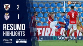 Liga Portugal 2 SABSEG: Santa Clara 2 - 1 Feirense (2023-2024)