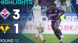 Serie A: Fiorentina 3 - 1 Verona (2024-2025)