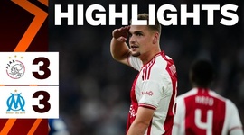 Liga Europa: Ajax 3 - 3 Marseille (2023-2024)