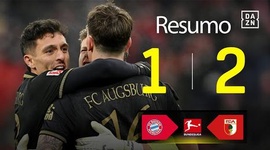 Bundesliga: Bayern München 1 - 2 FC Augsburg (2025-2026)