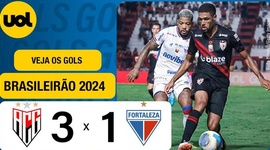 Brasileirão: Atlético-GO 3 - 1 Fortaleza (2024)