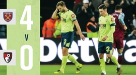 Premier League: West Ham 4 - 0 AFC Bournemouth (2019-2020)