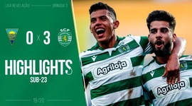 Liga Revelação: Estoril 0 - 3 Sporting (2019-2020)