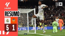 La Liga: Real Madrid 5 - 1 Valência (2023-2024)