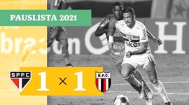 Campeonato Paulista: São Paulo 1 - 1 Botafogo-SP (2021)