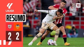 La Liga: Athletic Bilbao 2 - 2 Valência (2023-2024)