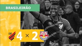 Brasileirão: Athletico-PR 4 - 2 RB Bragantino (2022)