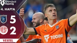 Super Ligi: Basaksehir 5 - 2 Antalyaspor (2024-2025)