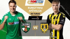 A Lyga: Kauno Zalgiris 2 - 1 FA Siauliai (2024)