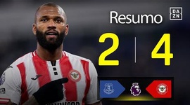 Premier League: Everton 2 - 4 Brentford (2025-2026)