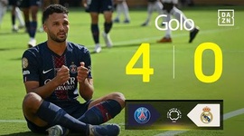 Mundial de Clubes: PSG vs Real Madrid, Golo 4-0 Gonçalo Ramos (2025)
